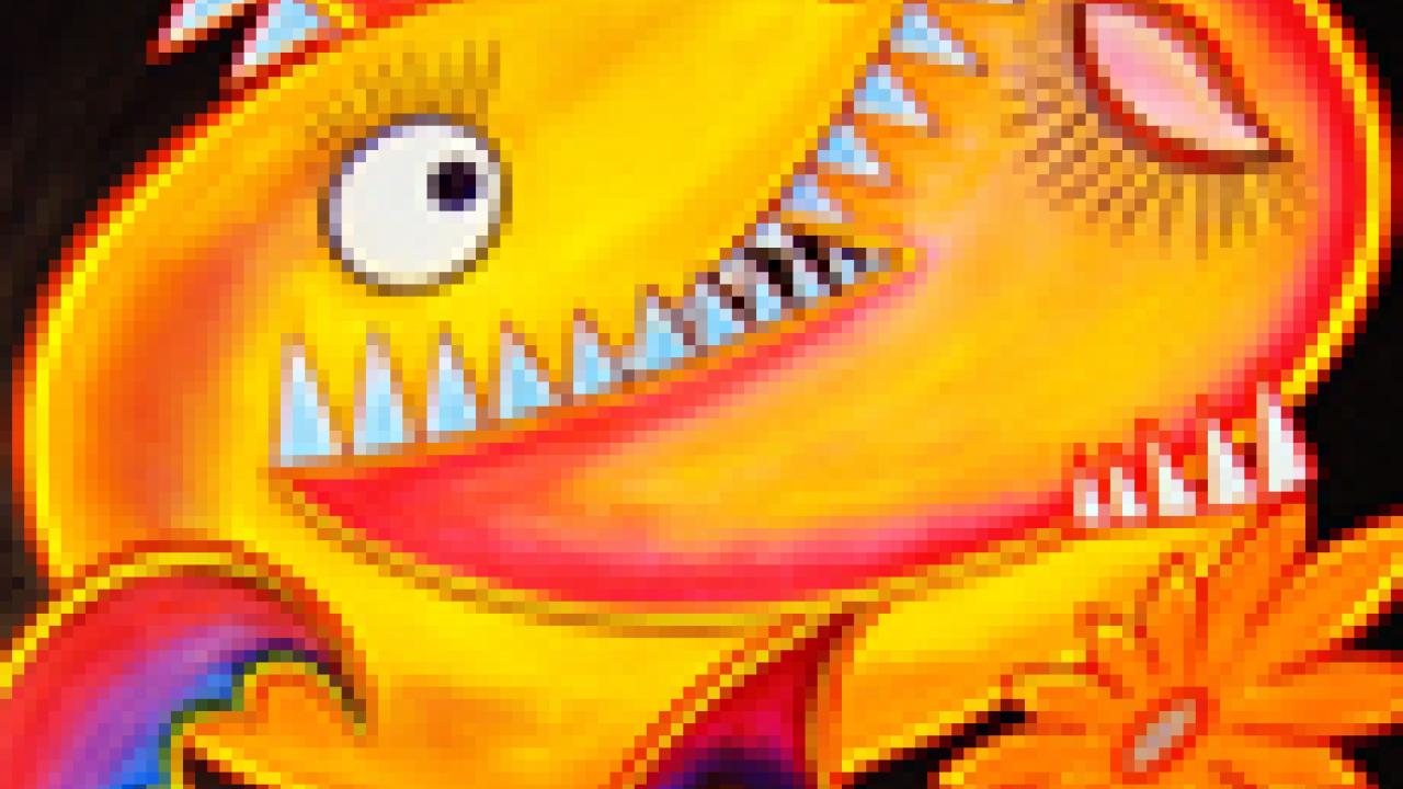 Art: Alexander Kozik's "Rendezvous," 2010, watercolor, 14 inches by 10 inches (cropped)