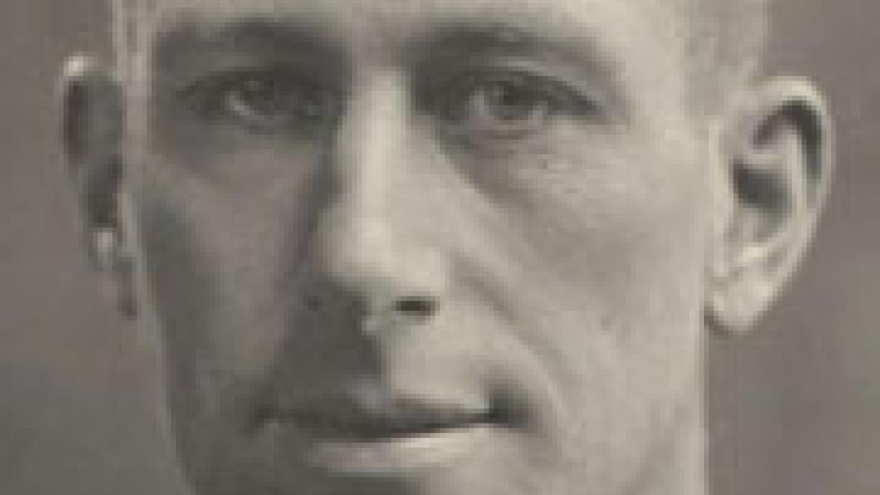 UC Davis gold medalist Colby E. "Babe" Slater 