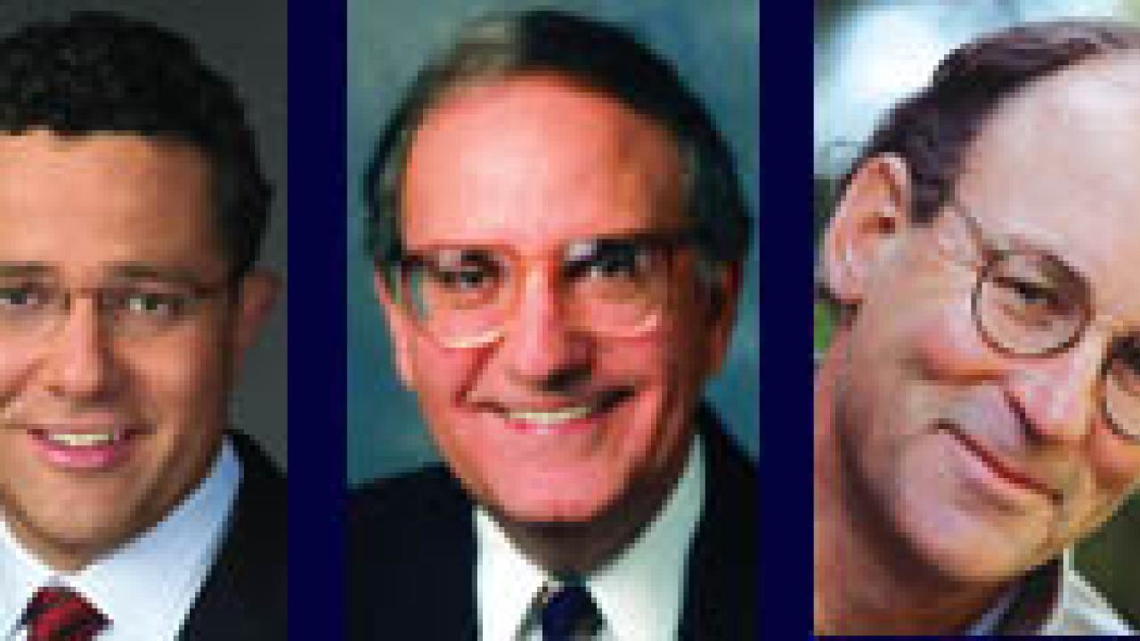 Speakers Toobin, Mitchell and Kidder