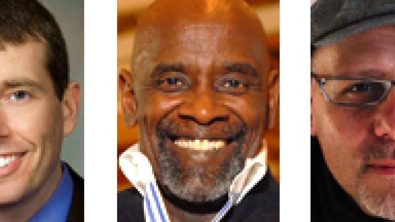 David Plouffe, Chris Gardner and Eric Weiner