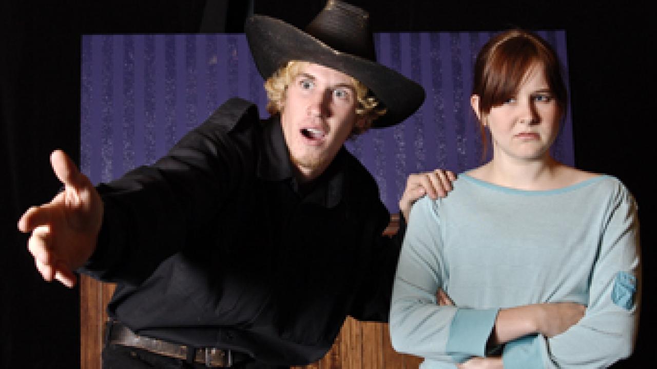 Kyle Robinson and Amber Nolan in When Marcelli Met the Dream Maker.