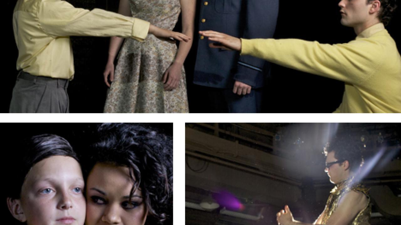 Photos (3): Benjamin Hoffner-Brodsky, Alison Sundstrom, Christopher McCoy, Matthew Dunivan and Malia Abayon in "The Who's Tommy."