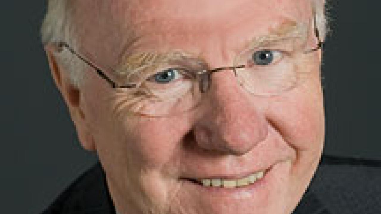 Photo: Chancellor Emeritus Larry Vanderhoef