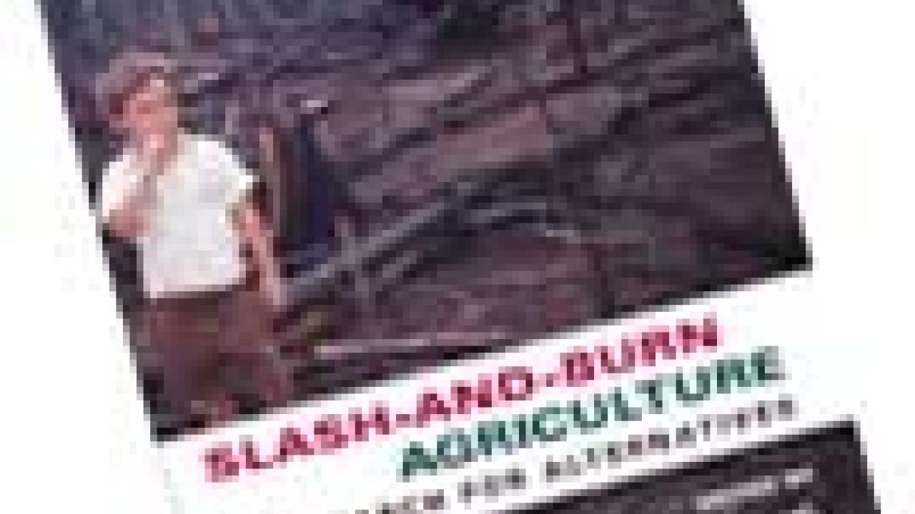 Photo: book cover on "Slash-and-Burn"
