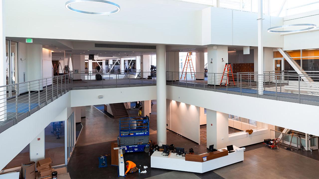 Inside the remodeled ARC.