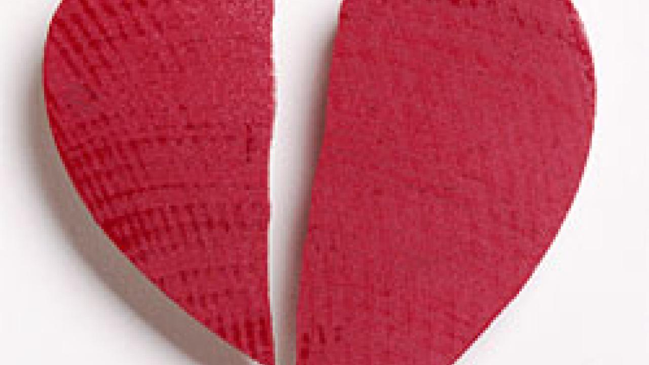 Graphic: broken heart
