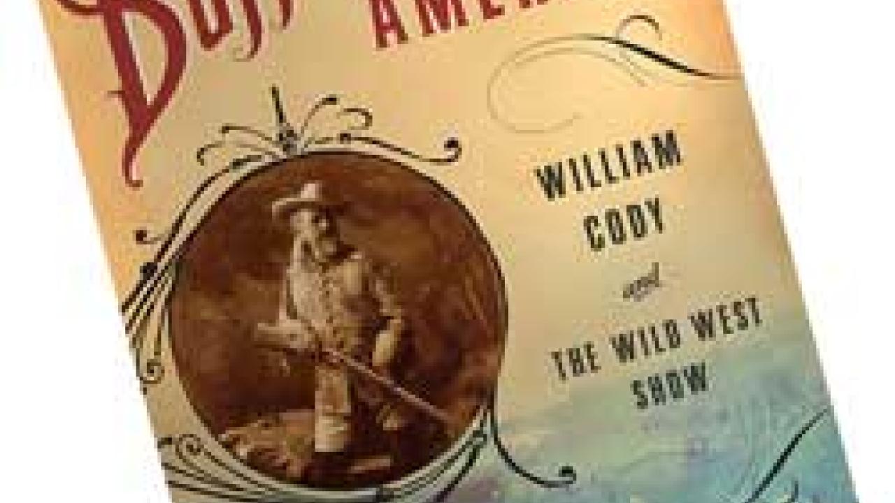 book cover for "Buffalo Bill's America"