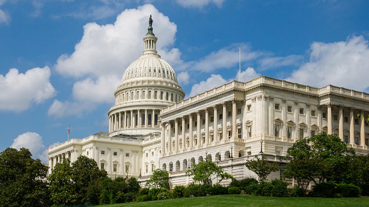 Exterior of U.S. Capitol