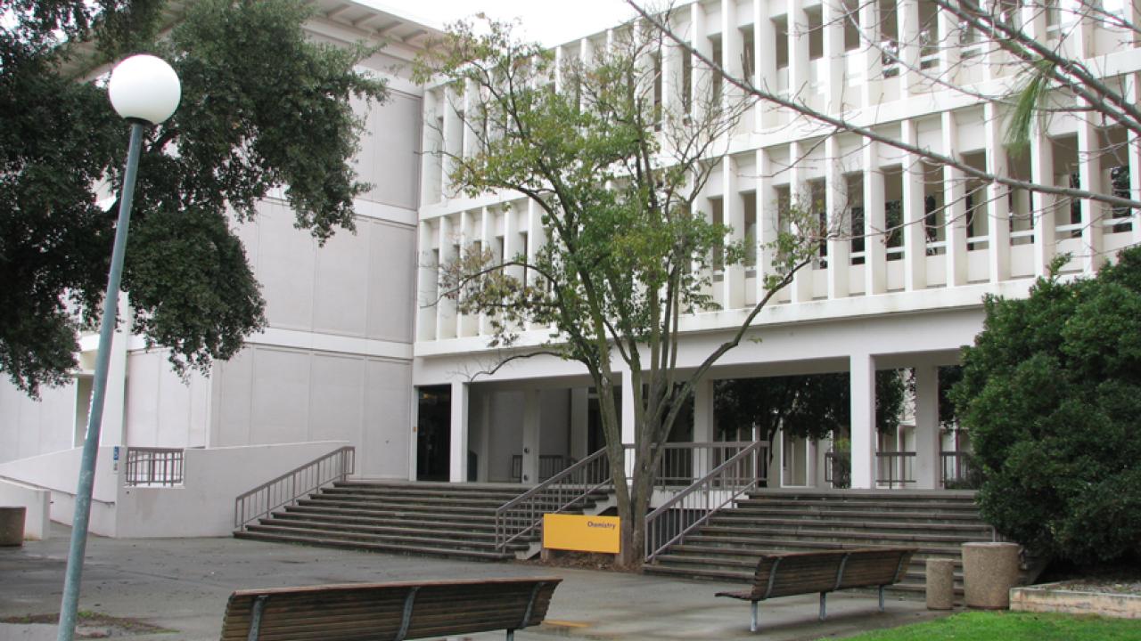 Photo: Chemistry Building exterior.