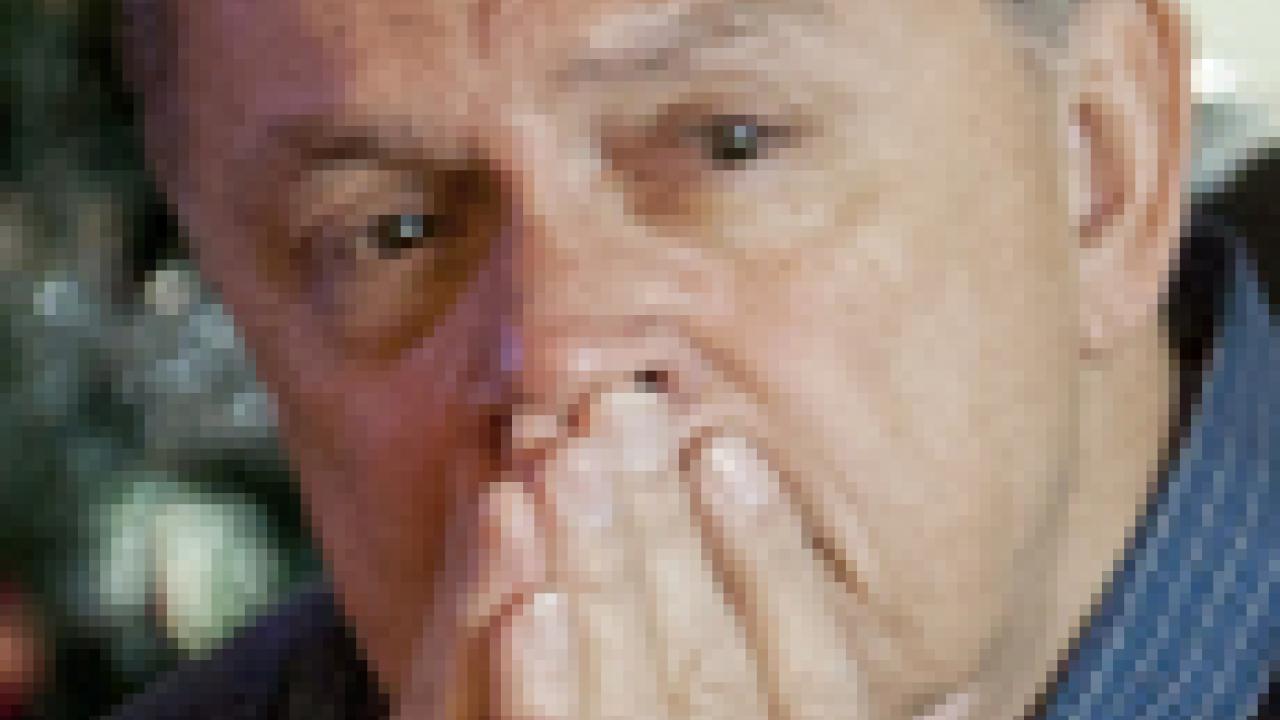 Photo: Gary Colberg at Jan. 4 reunion with his rescuers