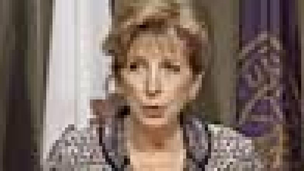 Chancellor Linda P.B. Katehi speaking at a podium