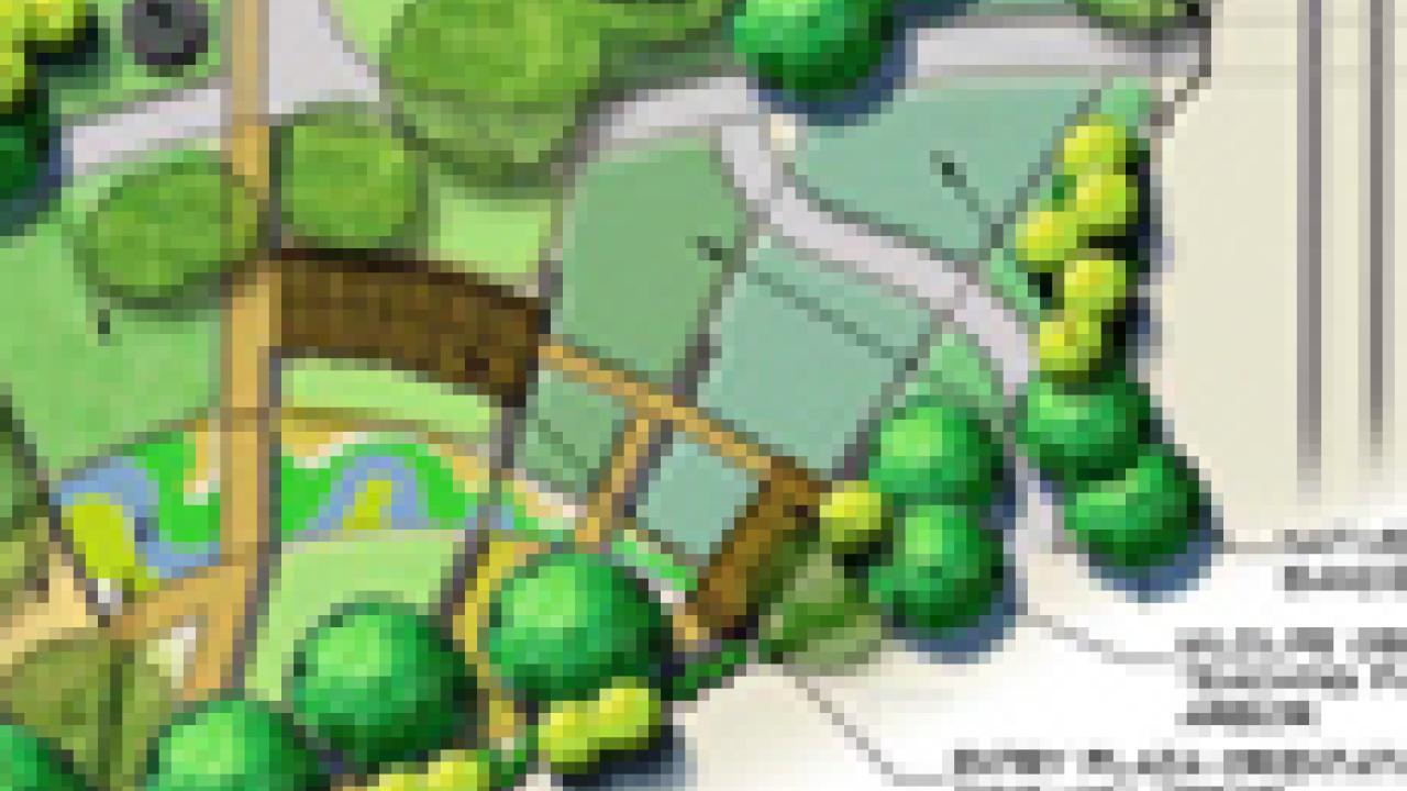 Graphic: Conceptual drawing of new garden (cropped)