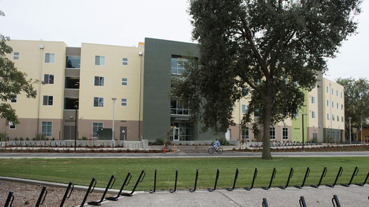 Exterior of Cottonwood Hall