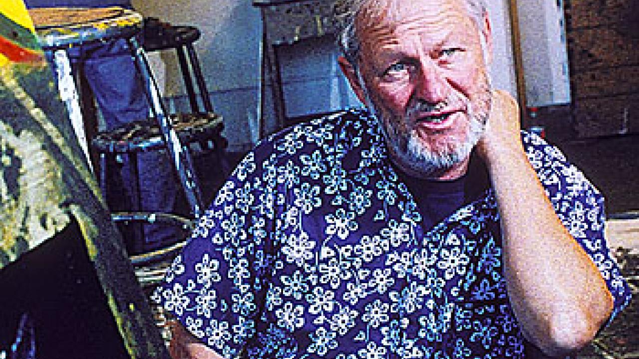 Photo: portrait of Roy De Forest