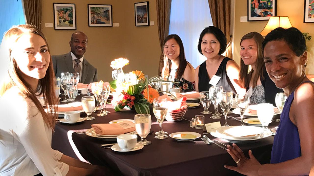 Around the dinner table