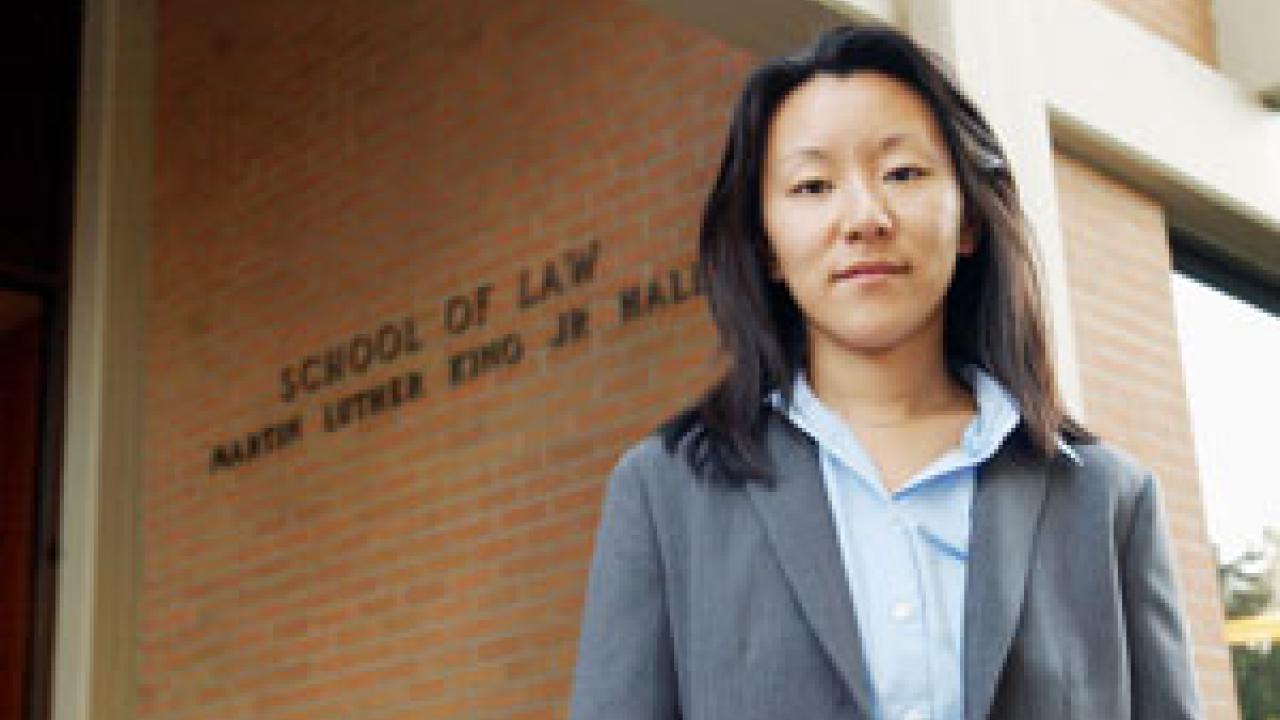 Newly-arrived law professor Elizabeth Joh is among the faculty spotlighted in Dateline's 2003-04 UC Davis New Faculty Insert. To view the insert online, see the "What's New" spotlight section at <a href="http://academicpersonnel.ucdavis.edu/">ht