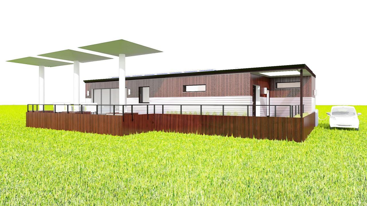 Exterior, housing design 