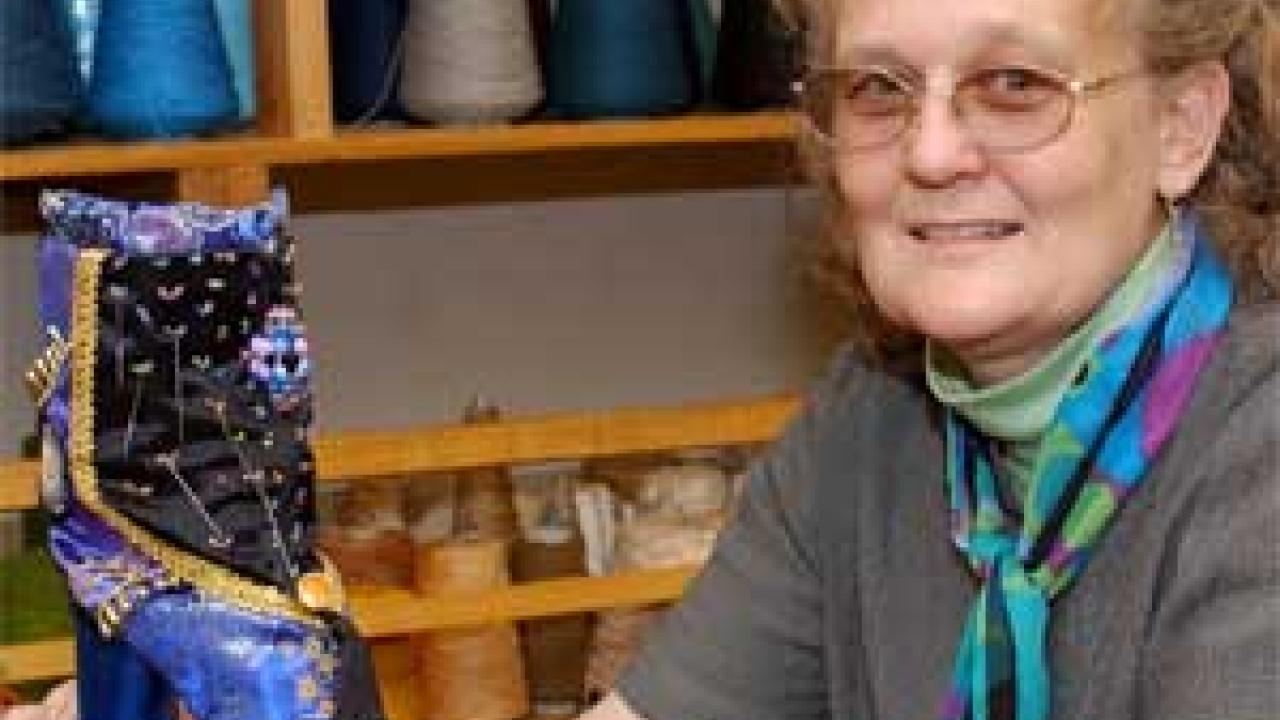 Photo: Woman displaying her fancy boot