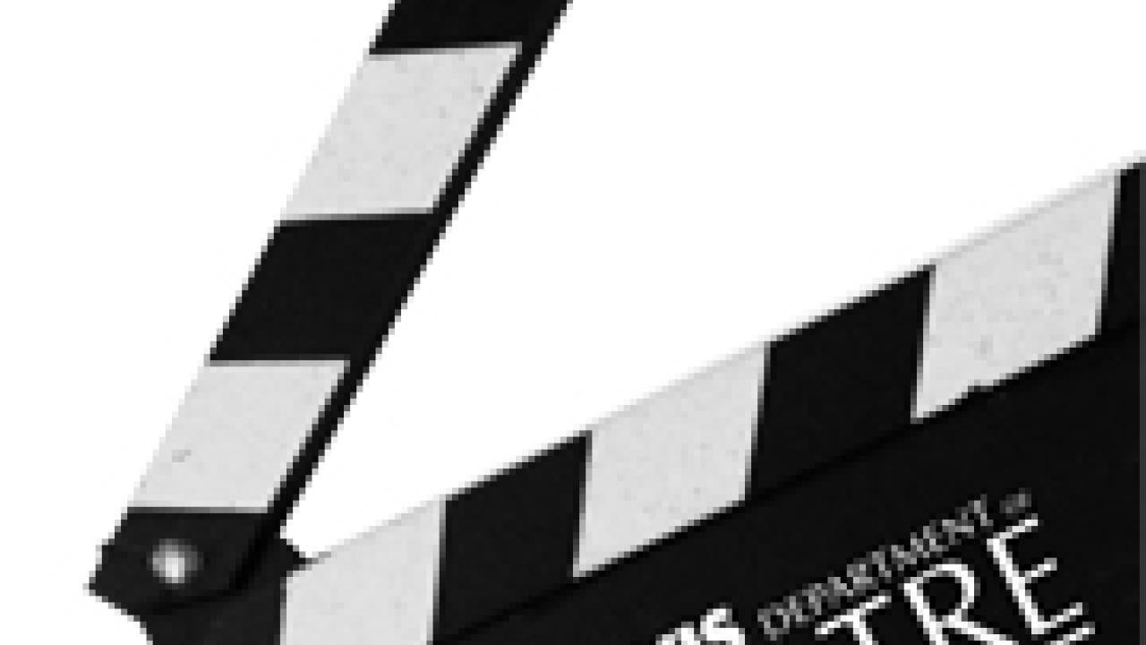 Film festival clapboard