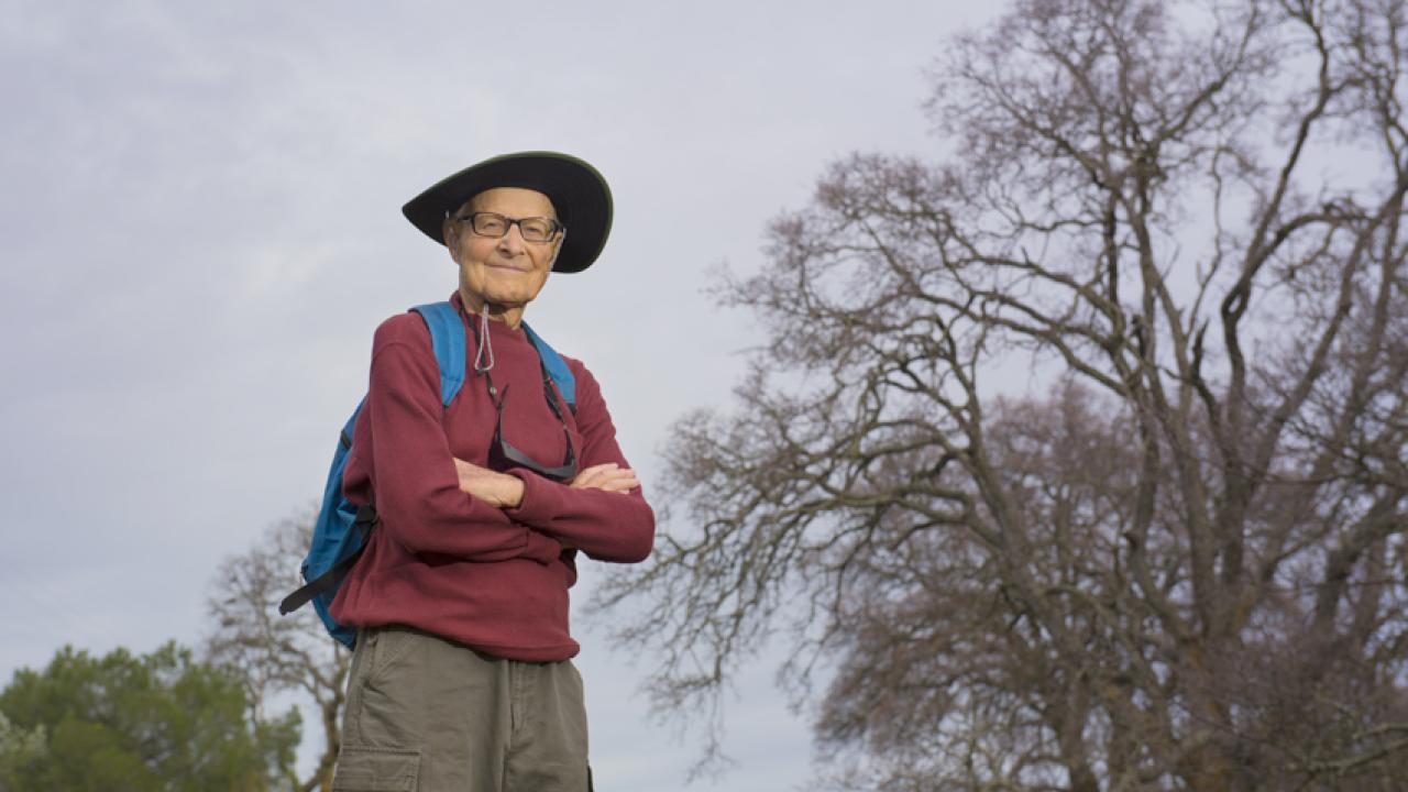 Photo: Ernest E. Tschannen, hiking