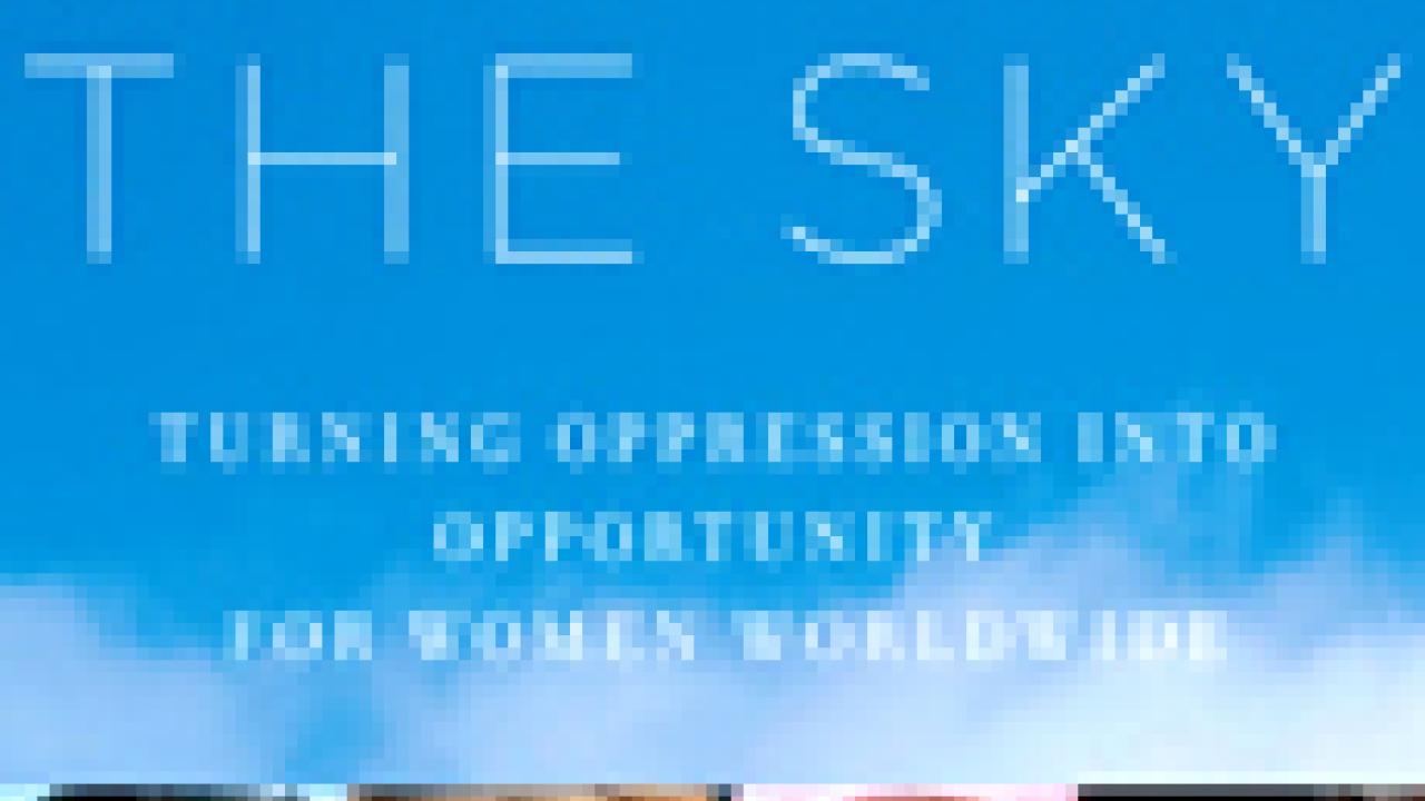 Book cover: "Half the Sky: Turning Oppression into Opportunity for Women Worldwide" (cropped)