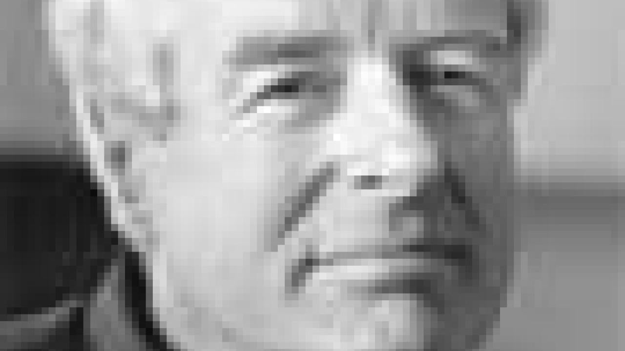 Photo: man's profile