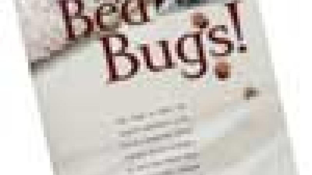 book cover with title "Saved by Bed Bugs!"