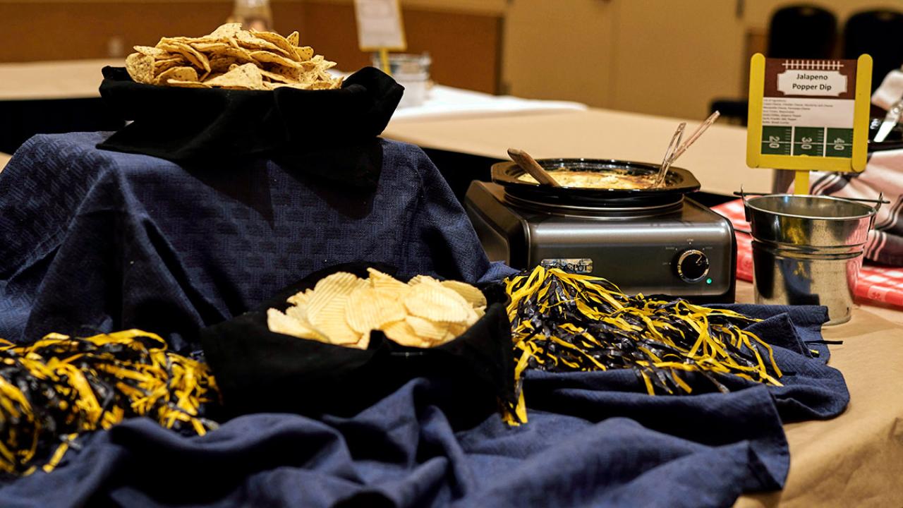 Jalapeno popper dip.