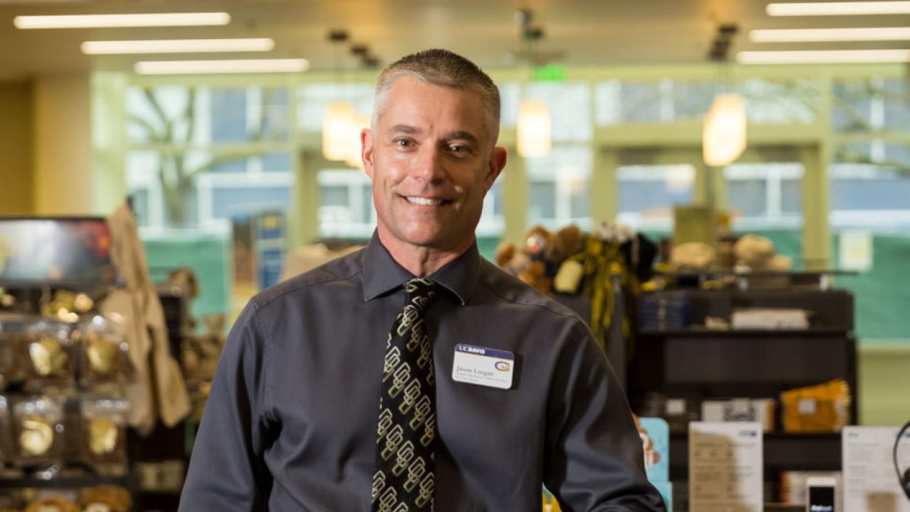 Jason Lorgan, environmental in Campus Store