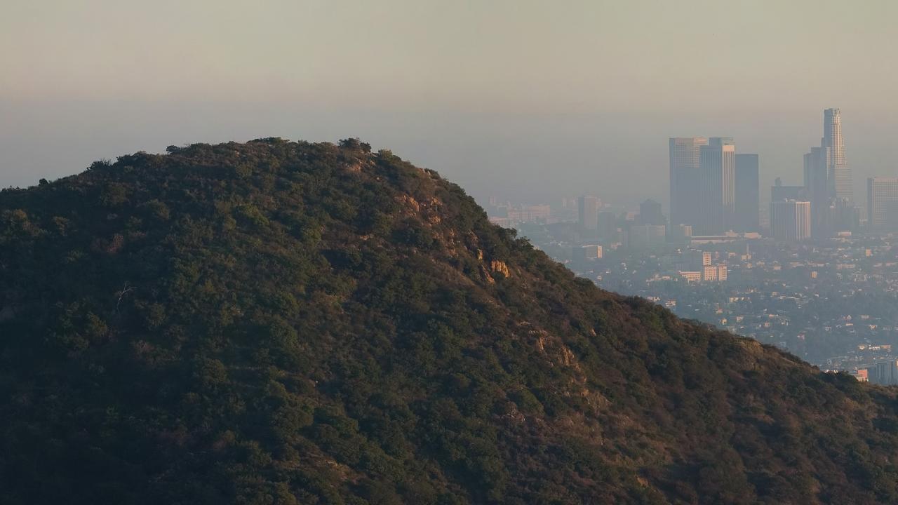Smoggy Los Angeles