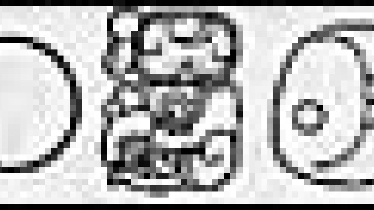 graphic: showing the number 13 plus four figures