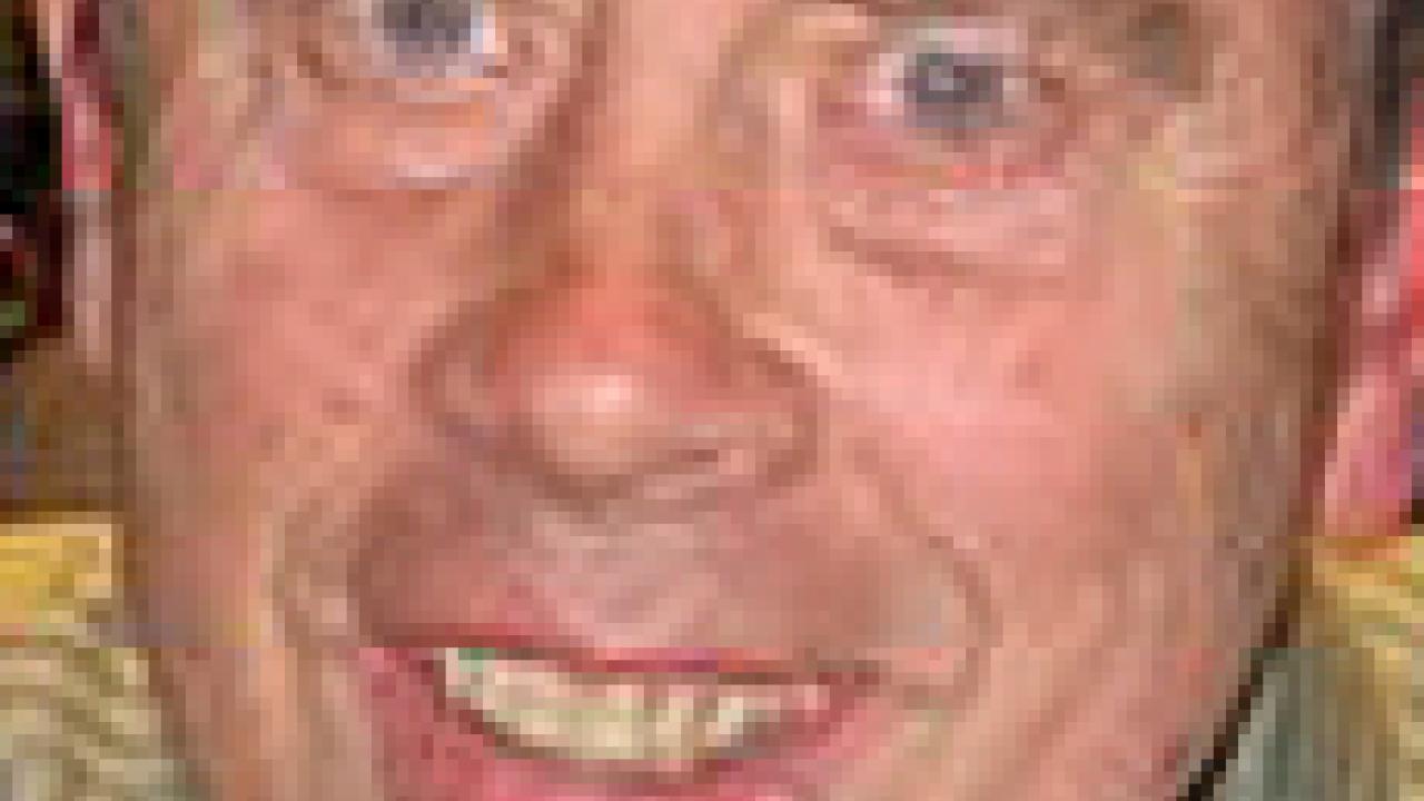 Photo: Retired Vice Chancellor Richard E. Matheny 