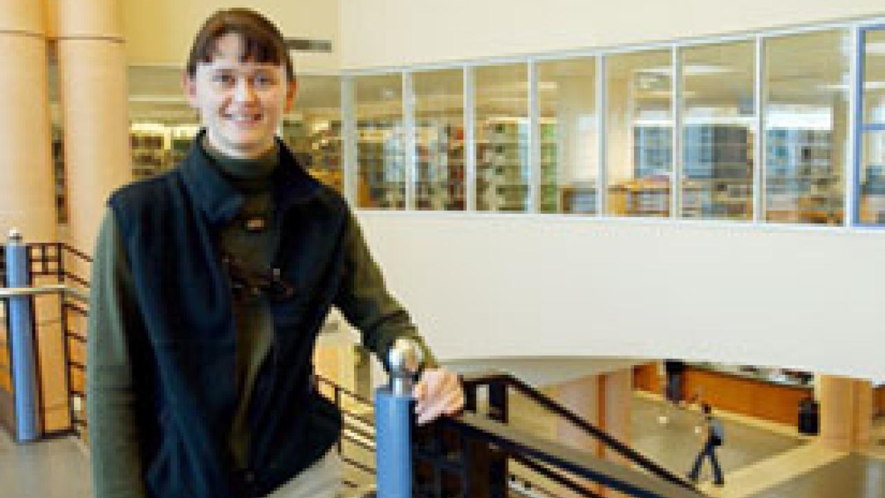 Nicole Rabaud credits the Professors for the Future program for giving her an important overview of what&rsquo;s necessary to succeed as a scholar.