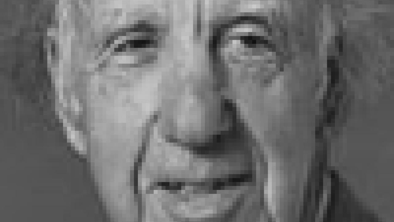 Photo: portrait of Raymond Keefer