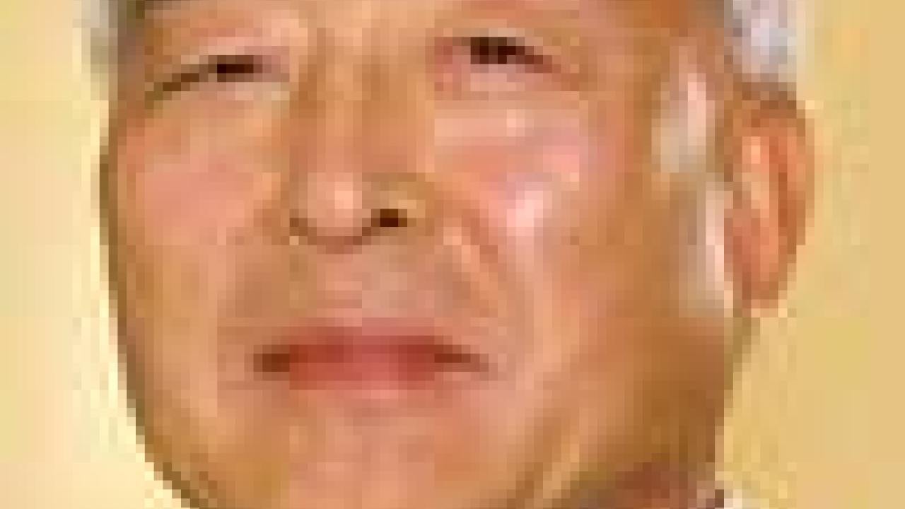 Photo: man's portrait