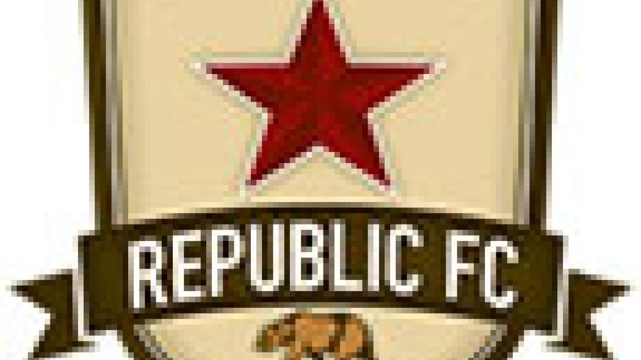 Logo: Sacramento Republic FC shield with red star and bear
