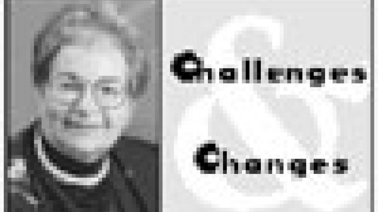 Sally Harvey's column Challenges & Changes appears about six times a year in Dateline.