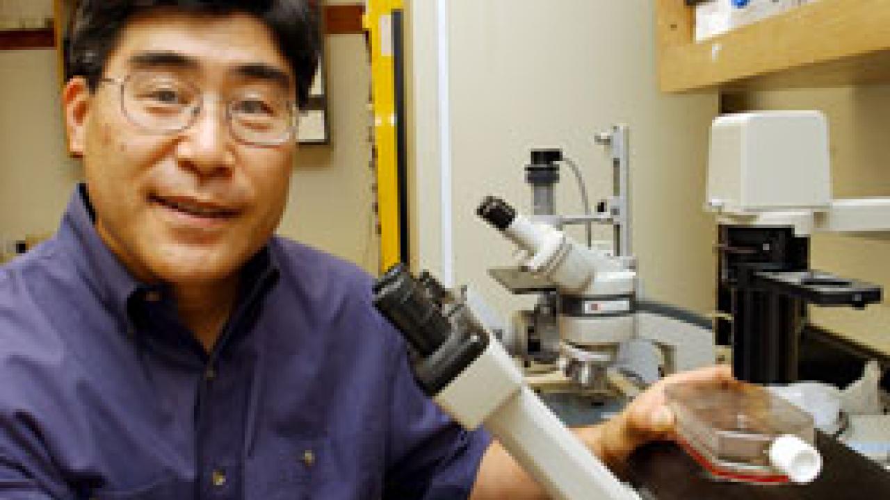 When Earl Sawai isn&rsquo;t busy working on pioneering AIDS research,   he can be found reaching new heights as a participant in intramural sports on campus.  