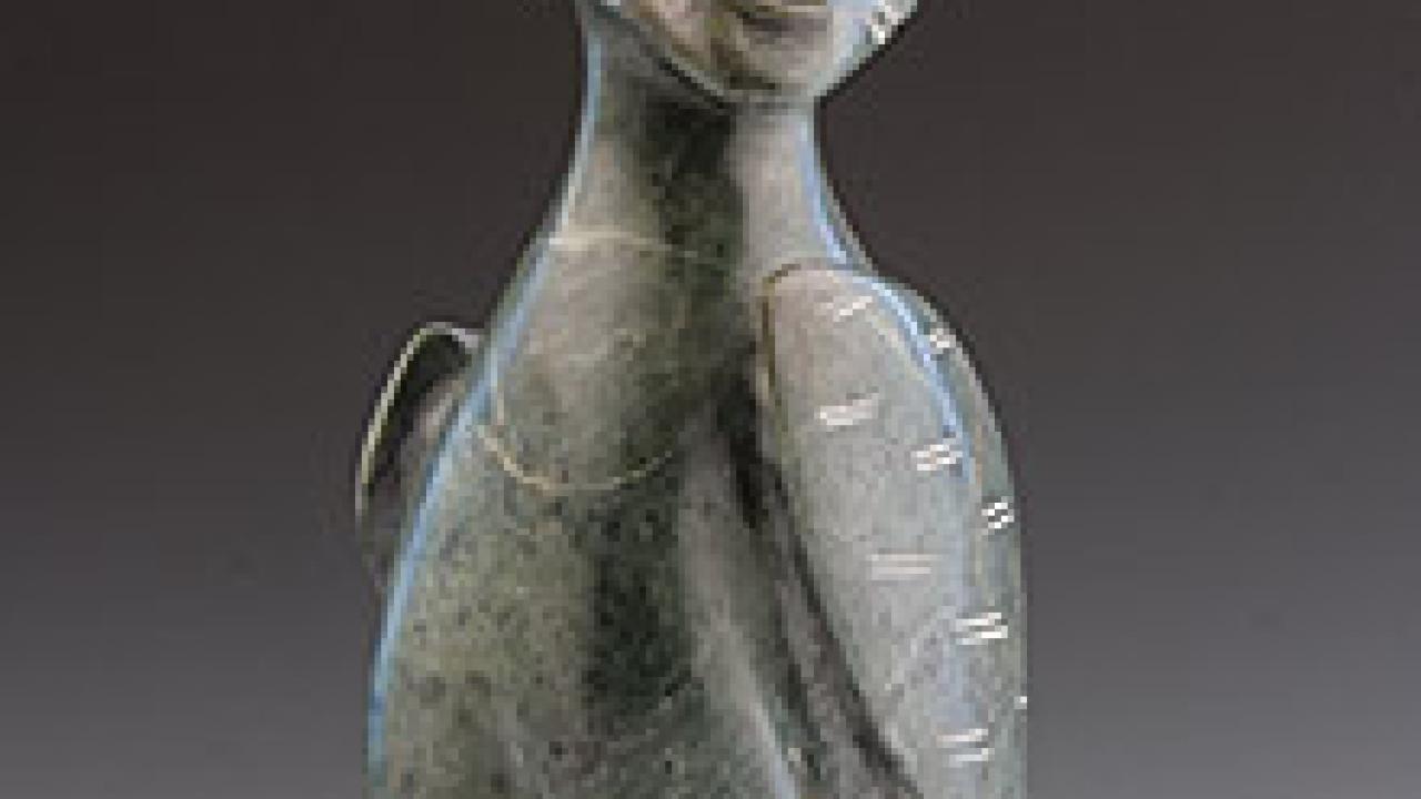 "Shaman Returns from the Moon" by David Ruben Piktouken, 1995.