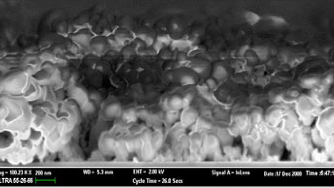 Photo: microscope picture of nanoparticles