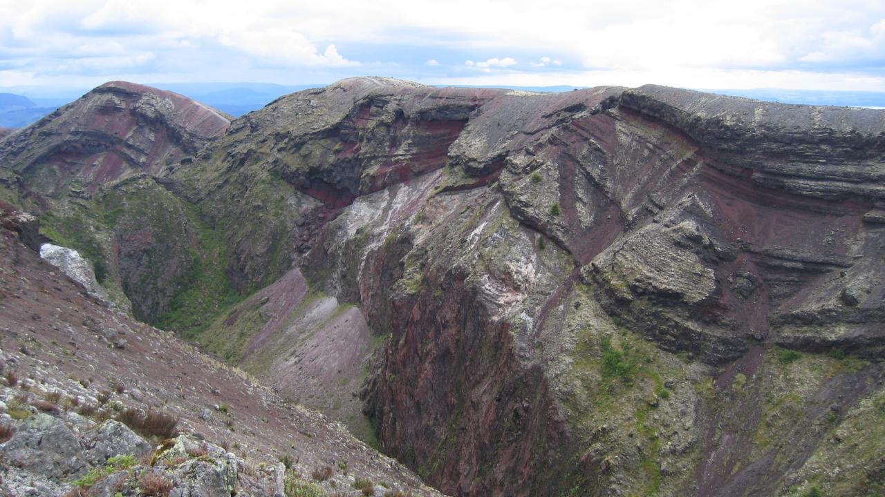 Volcano in New Zealand