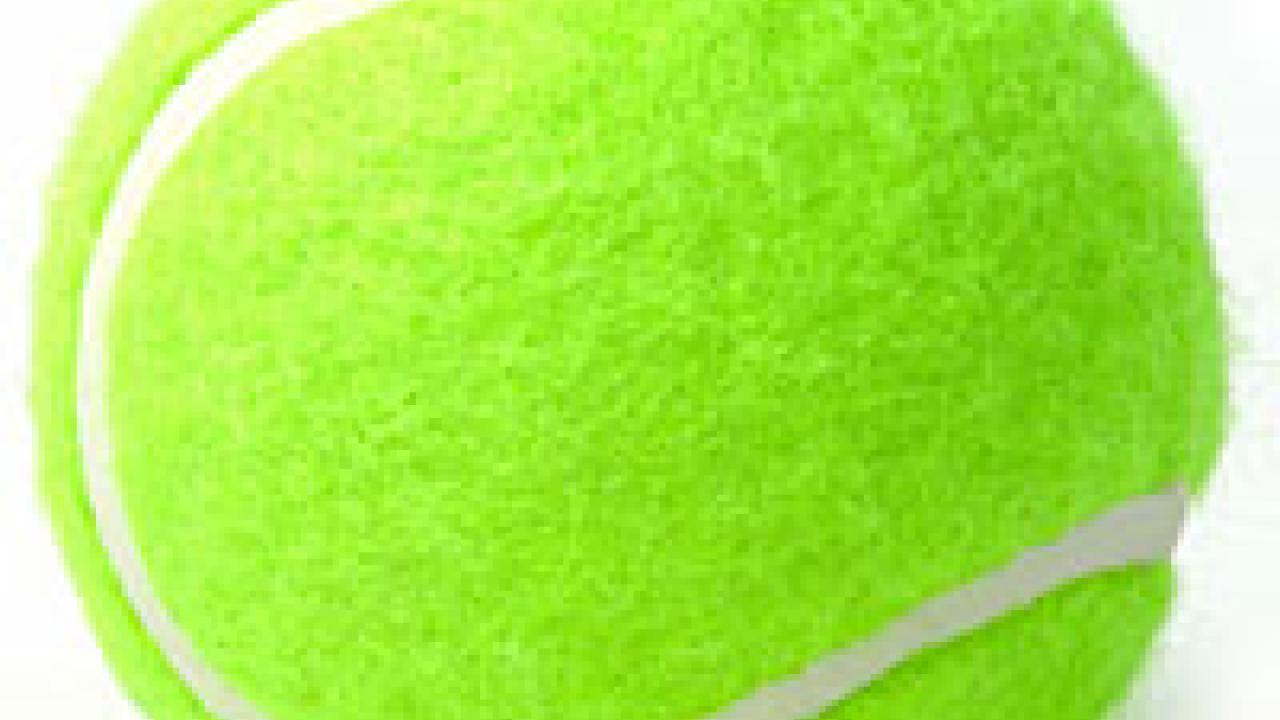 Photo: tennis ball