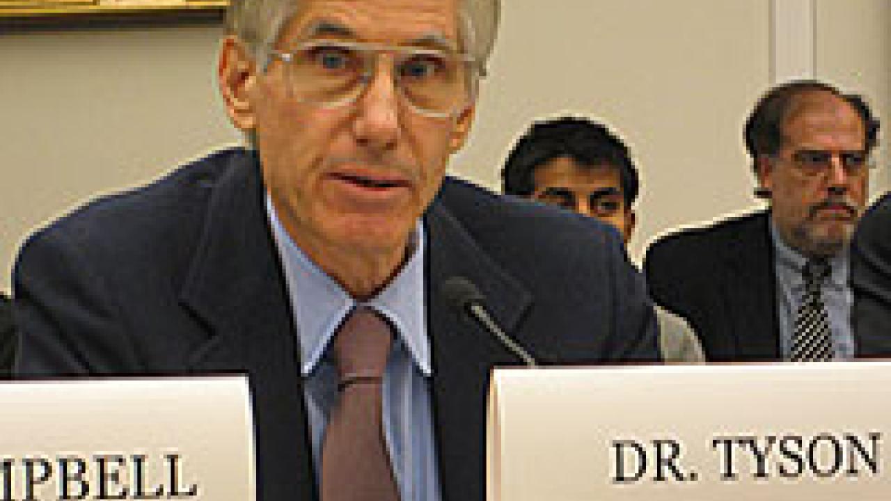 Photo: Anthony Tyson speaking