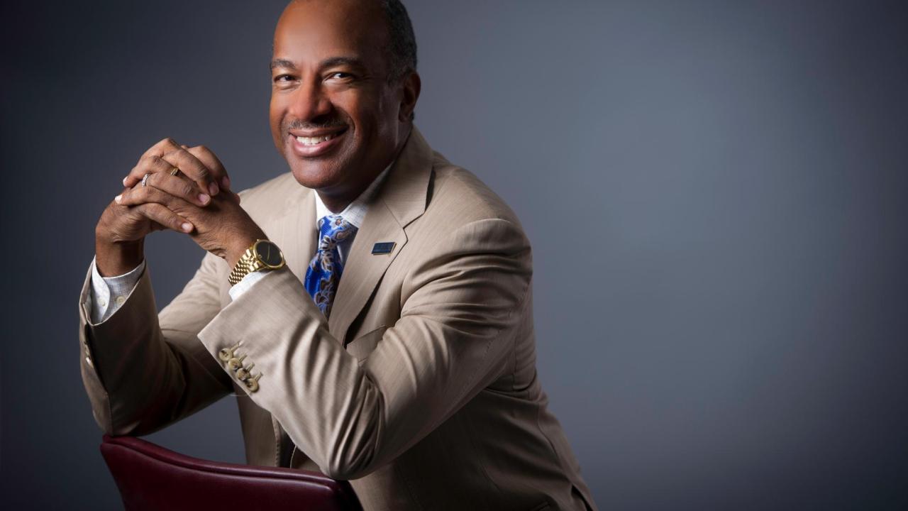 Portrait of Chancellor Gary S. May.