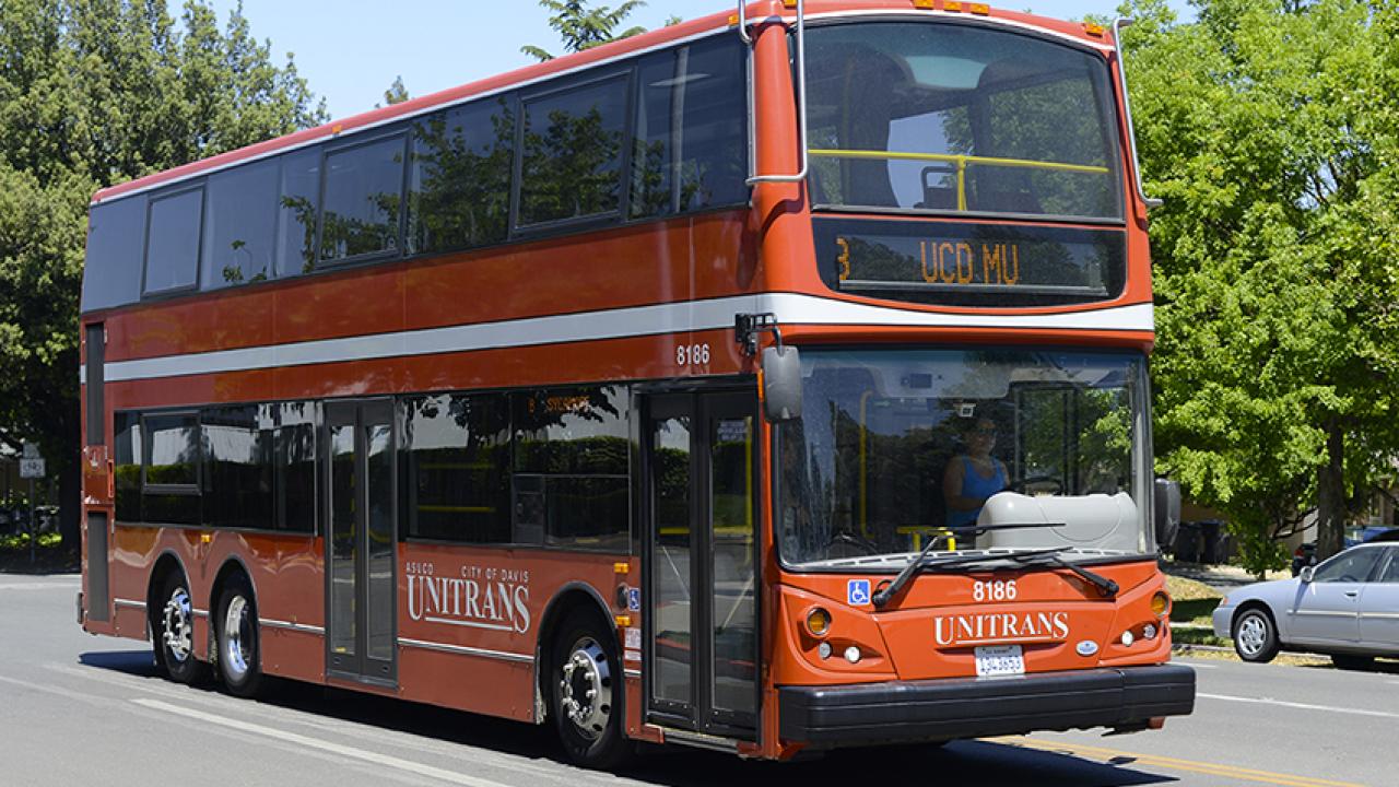 Photo: Unitrans modern double-decker