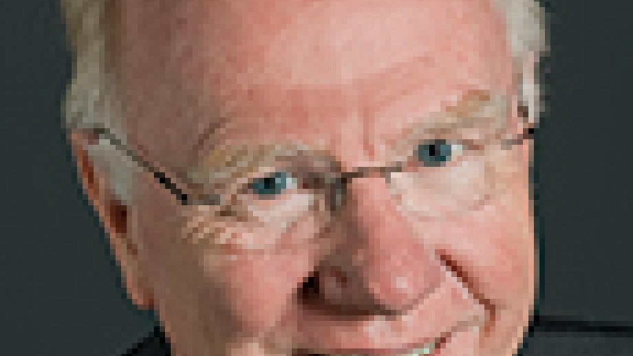 Photo: Chancellor Emeritus Larry N. Vanderhoef mugshot