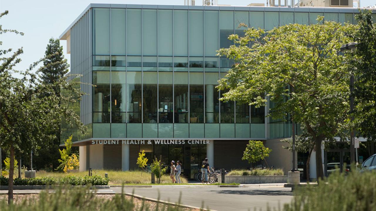 Exterior of Student Health and Wellness Center