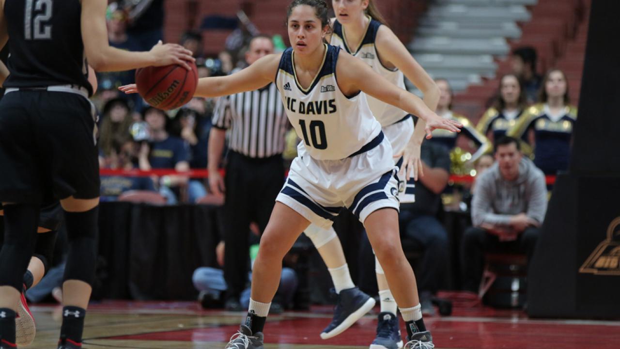 Aggie player on defense