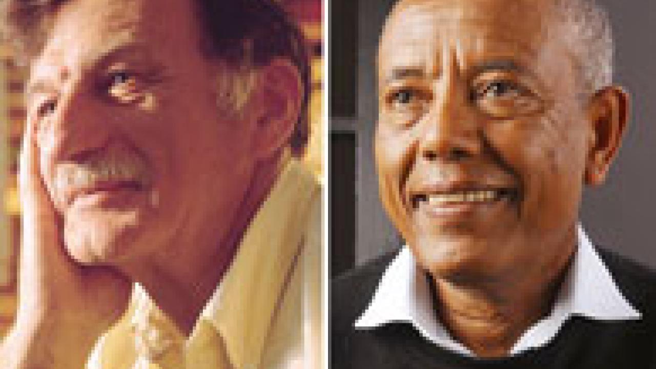 Edward Jones, left, and Tilahun Yilma.