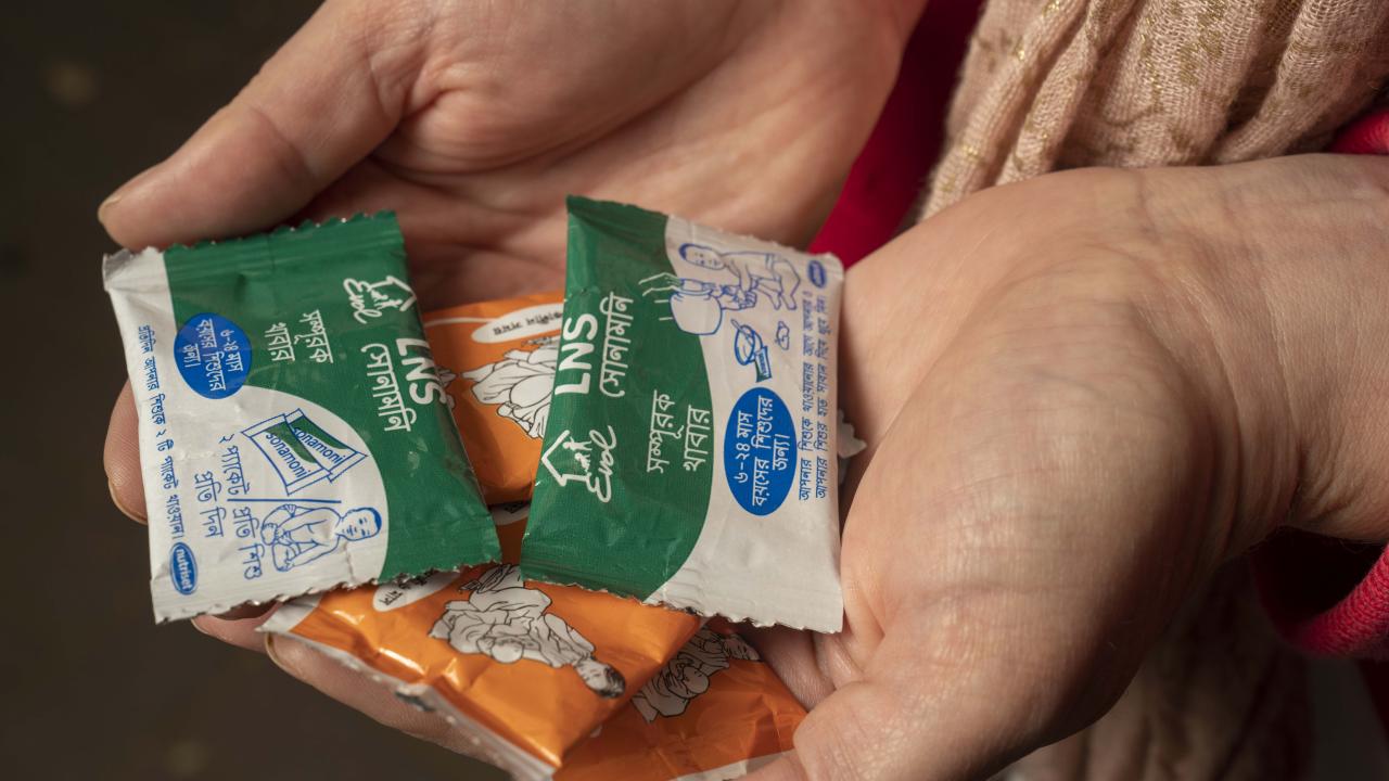 fortified food-based supplement